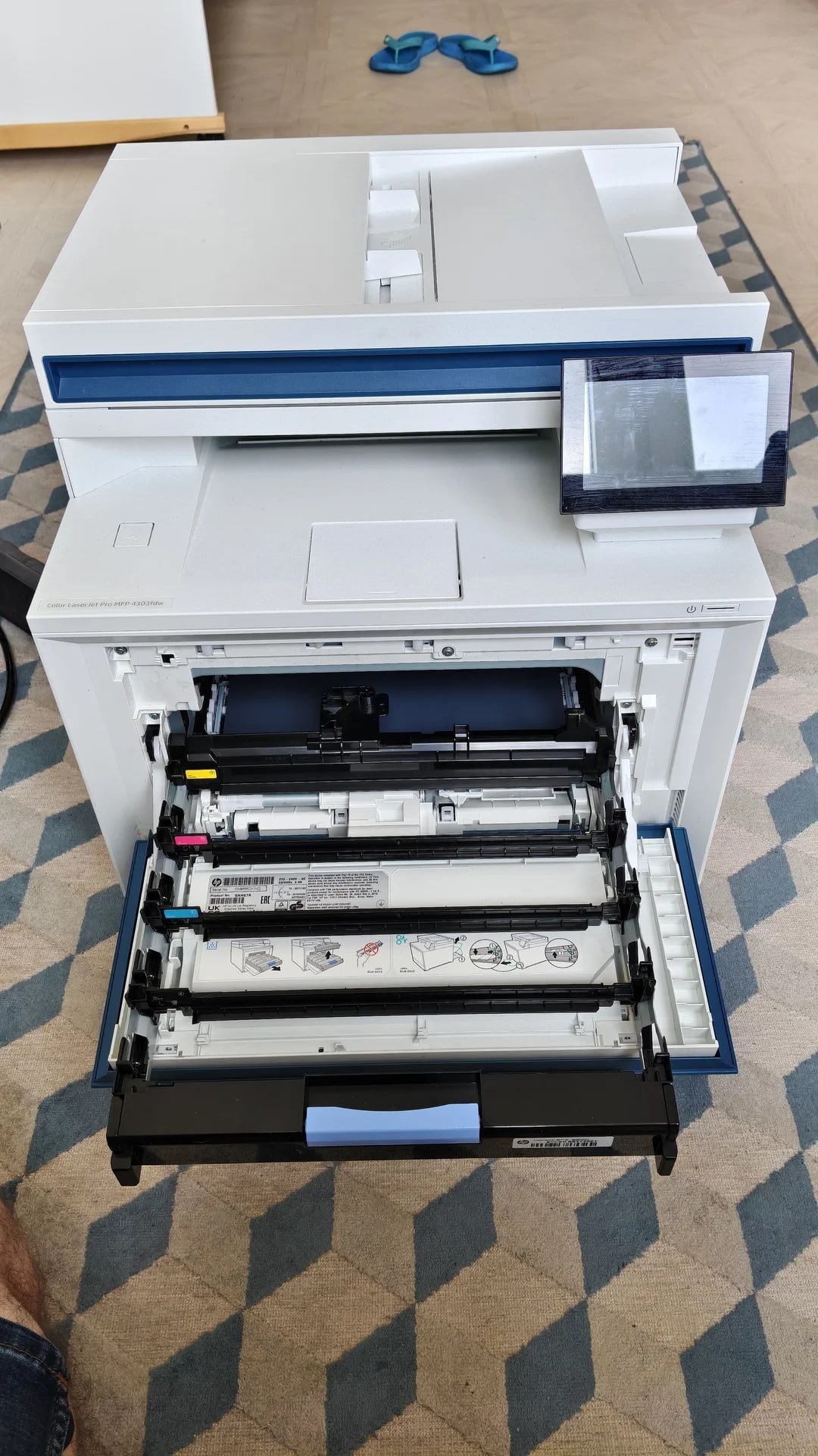 Мфу HP Laserjet MFP4303fdw (нет картриджей)