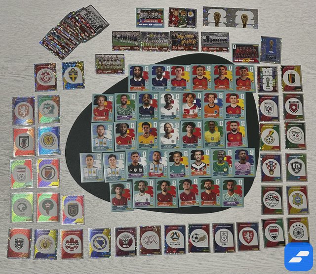 Panini FIFA World Cup 2026 наклейки