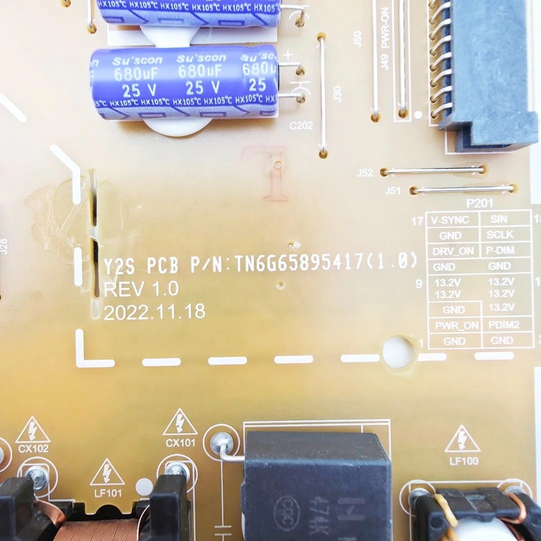 Блок питания LGP55S-23UL6A EAY65895457 для телевизора LG 55UR91006LA
