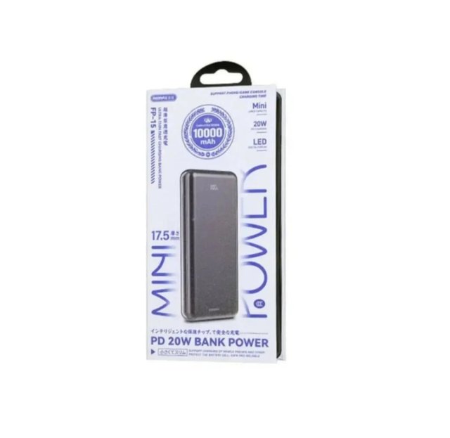 Внешний аккумулятор Remax FP-15 10000 mAh 20W (PD,