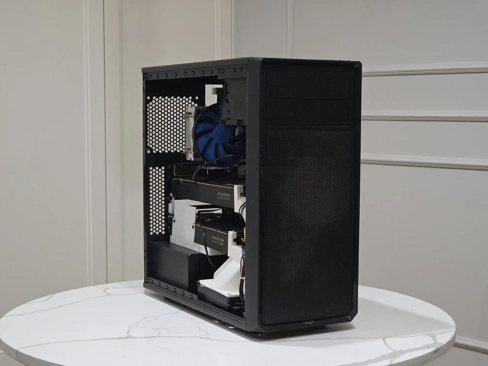 Рабочая AI станция / сервер, 2 GPU, 2 SSD, 12/24 CPU