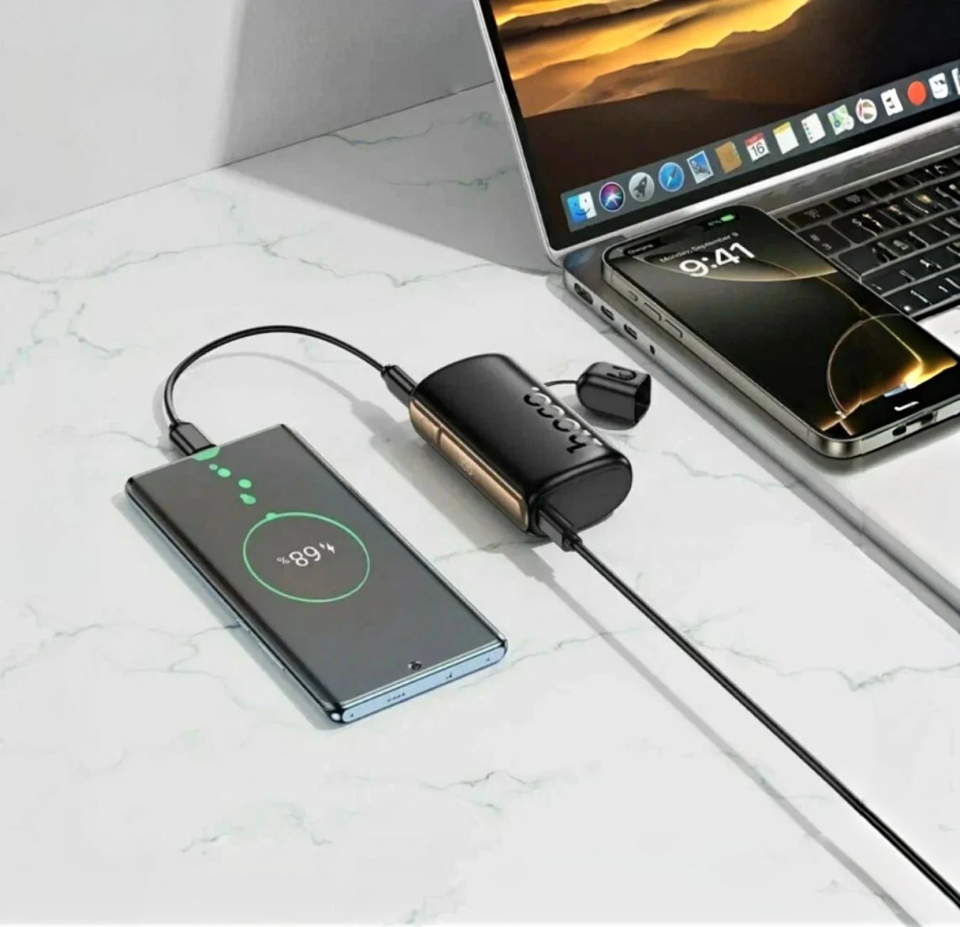 Внешний аккумулятор Hoco Q50 10000 mAh 20W (Беспро
