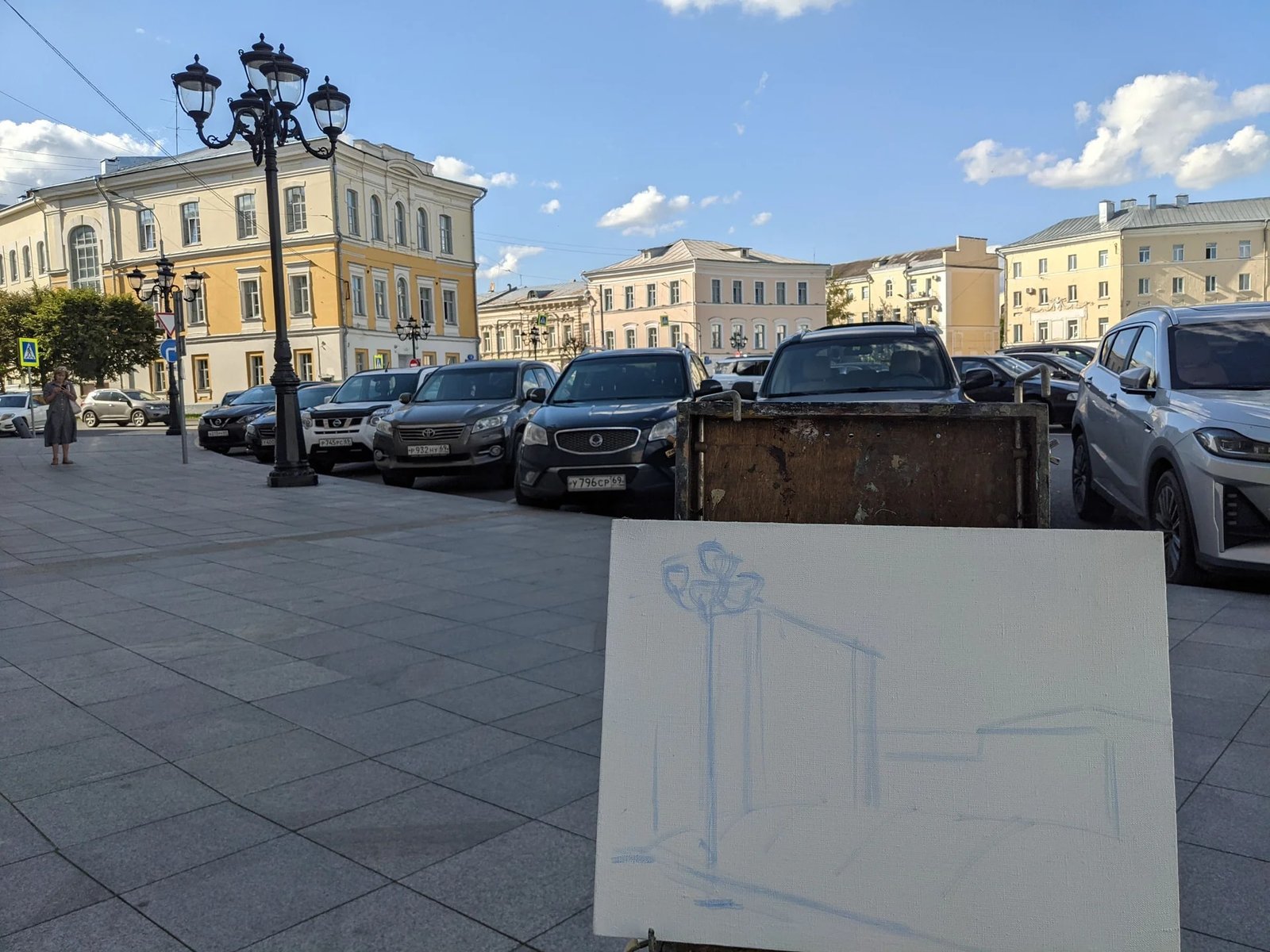 Картина маслом на холсте, Тверские мотивы