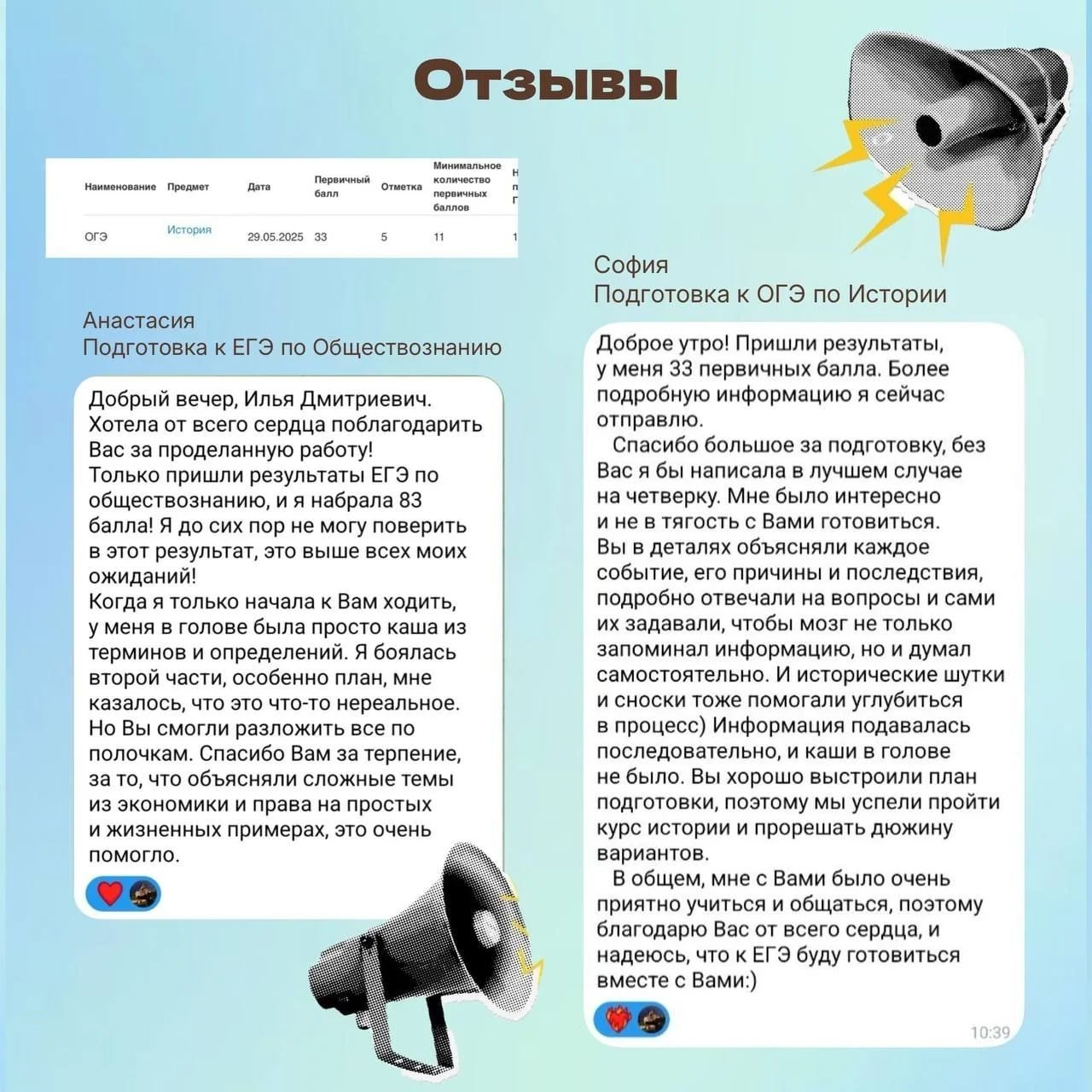 Репетитор по истории и обществознанию