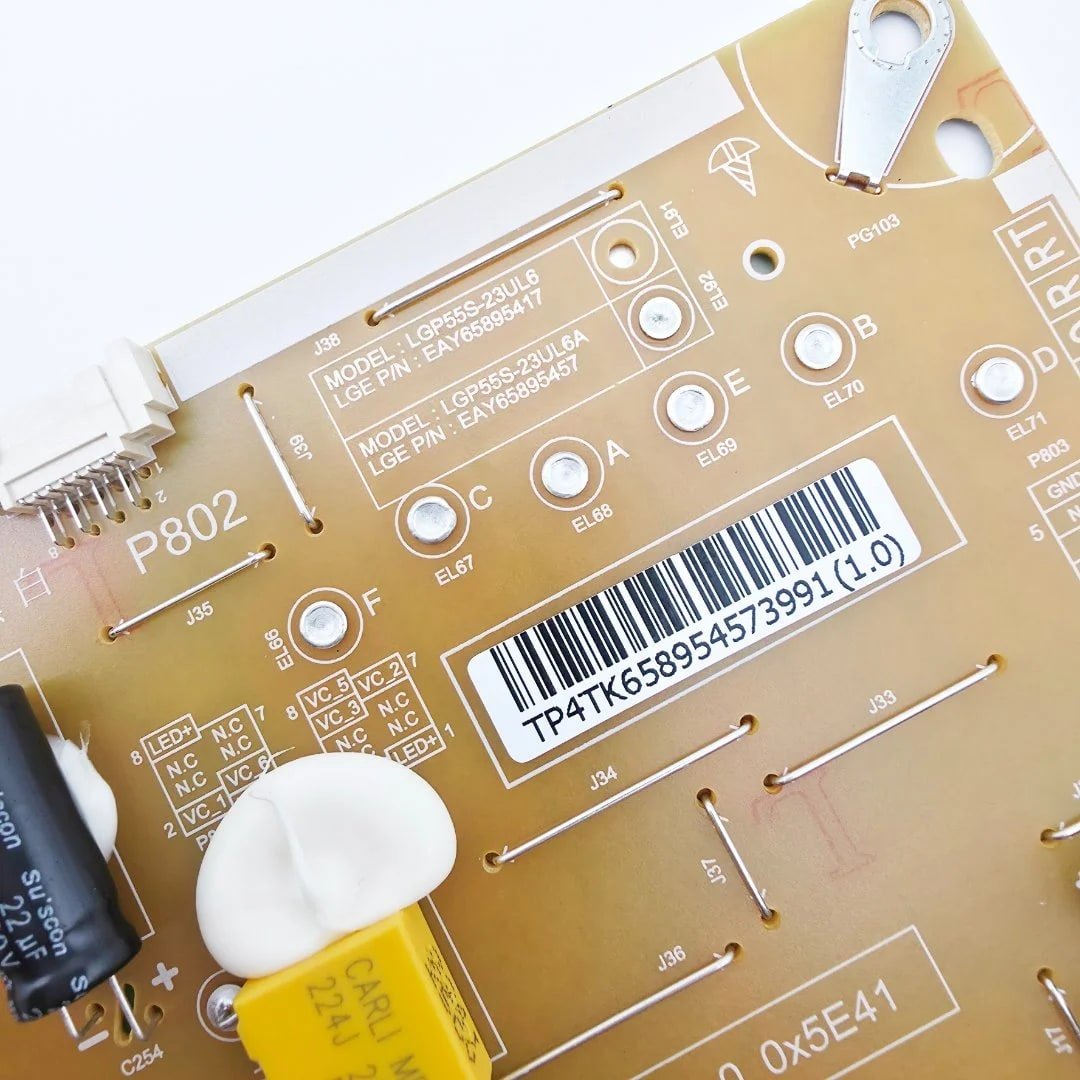 Блок питания LGP55S-23UL6A EAY65895457 для телевизора LG 55UR91006LA