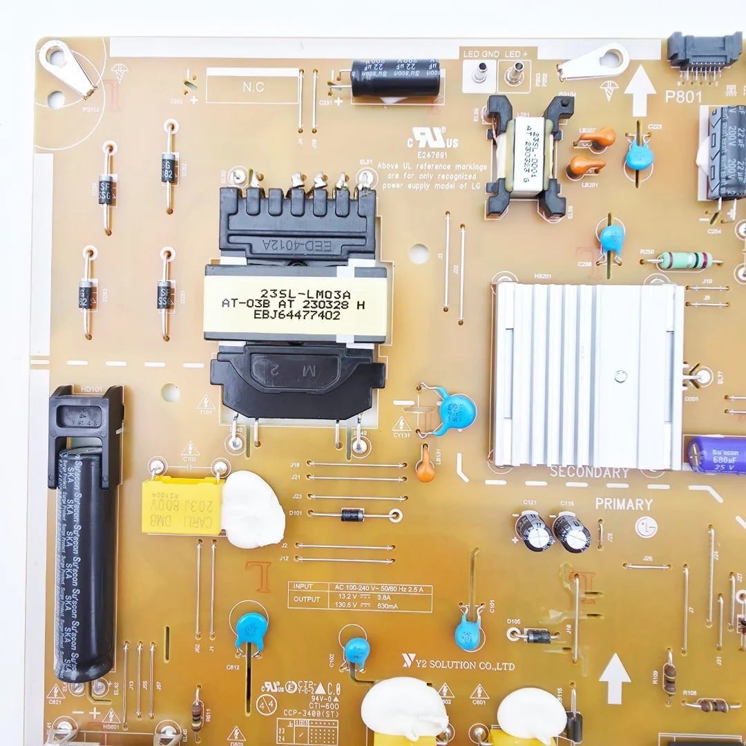 Блок питания LGP55S-23UL6A EAY65895457 для телевизора LG 55UR91006LA