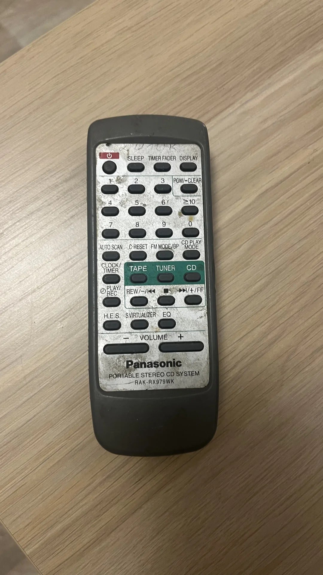 Портативная магнитола Panasonic RX-EX1