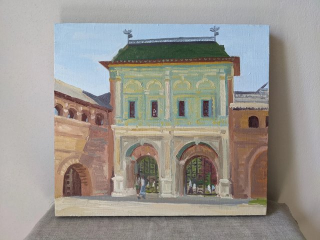 Картина маслом, Крутицкое подворье, Москва