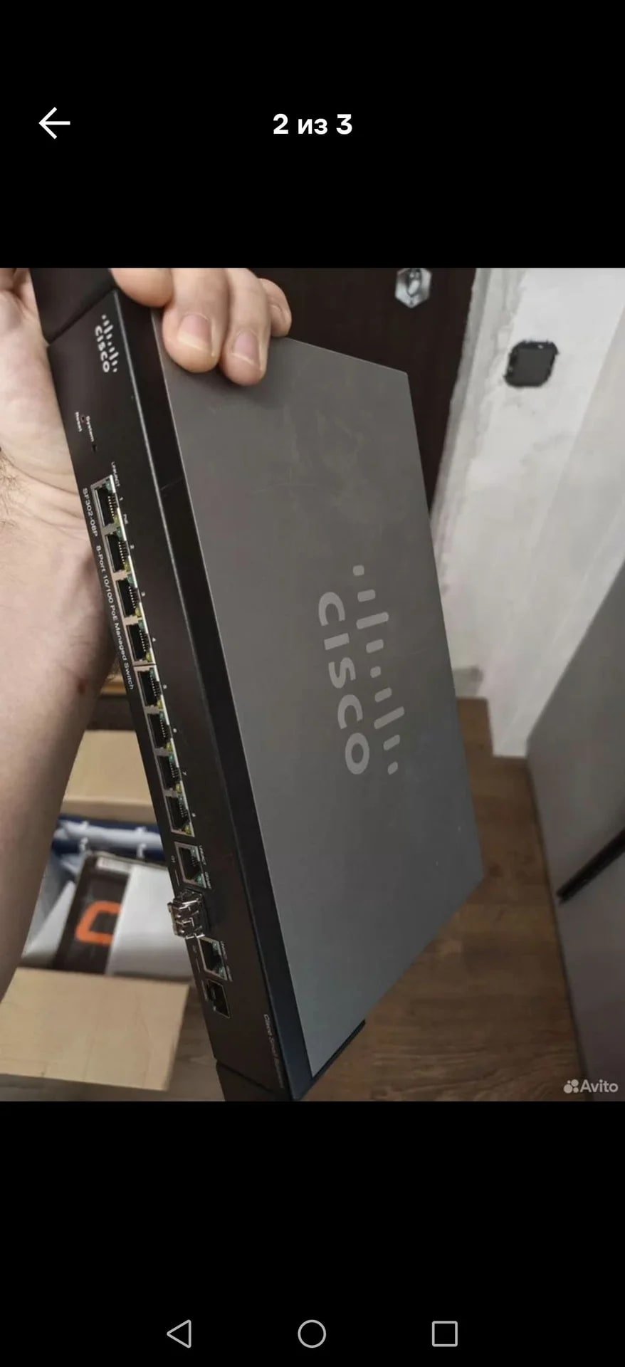 Коммутатор Cisco SB SF302-08P SRW208P-K9-EU