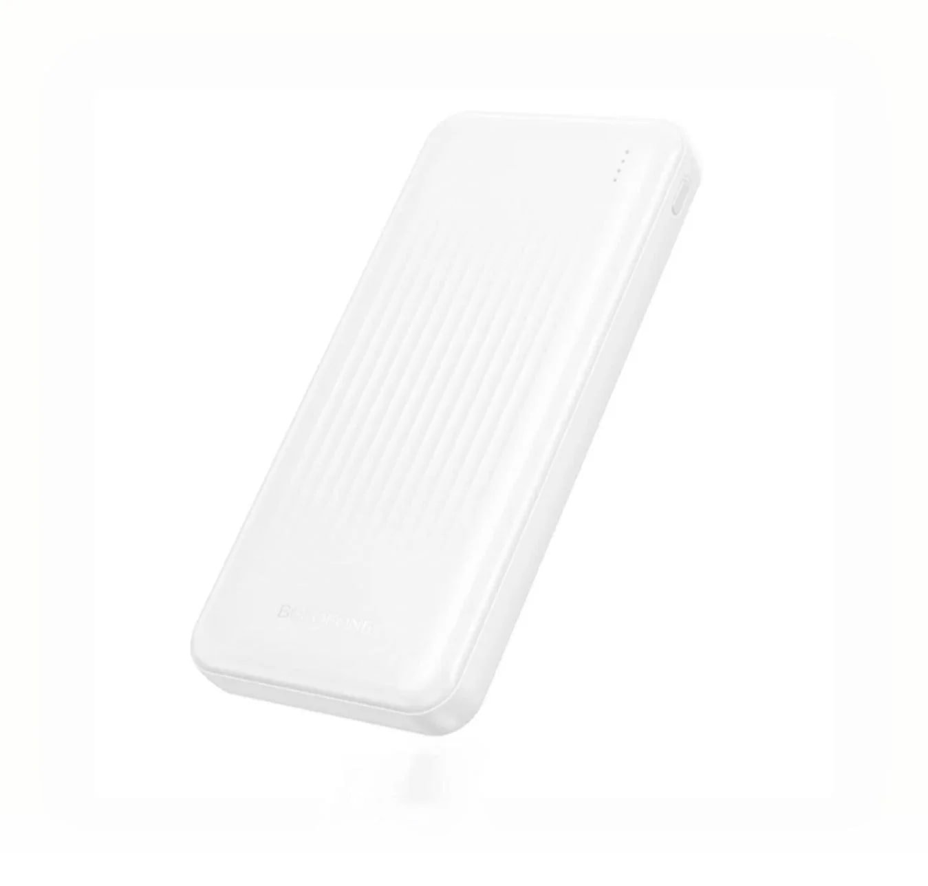 Power Bank) Borofone BJ78 в стильном белом цвете.