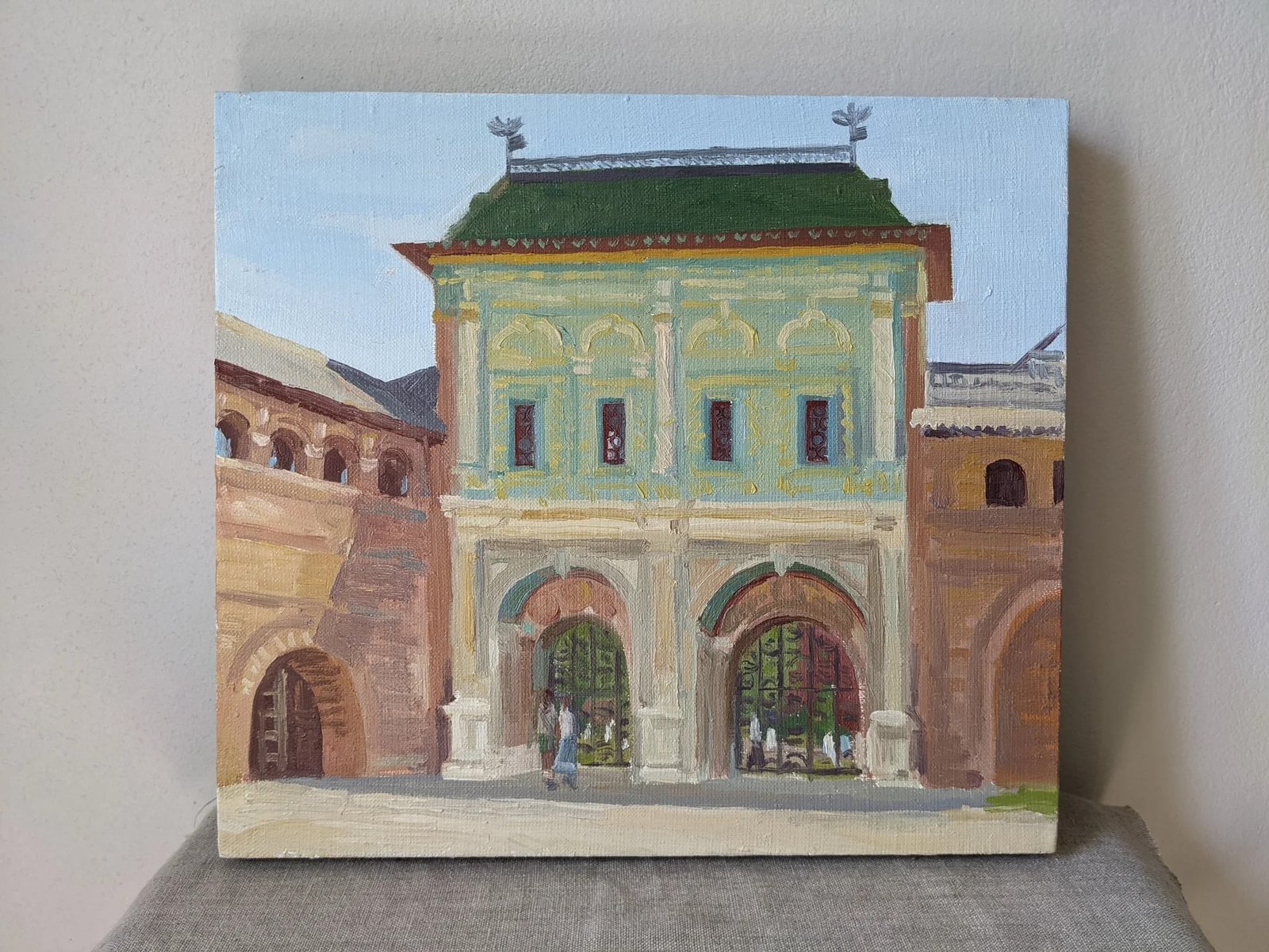 Картина маслом, Крутицкое подворье, Москва