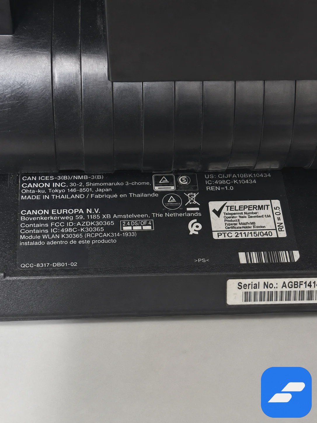 Canon maxify MB2140 мфу, рабочий частично