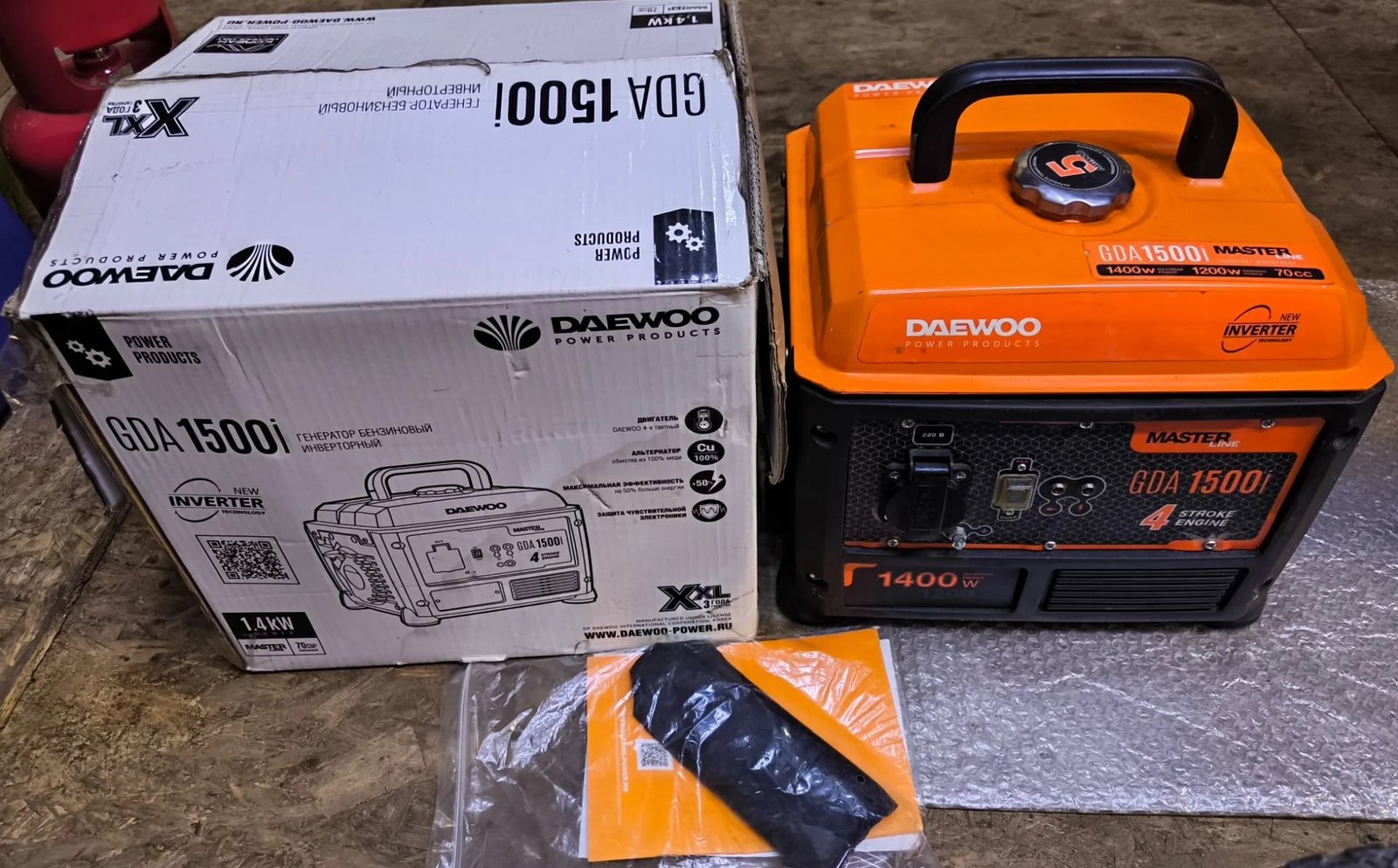 Daewoo GDA1500i генератор безиновый